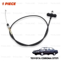 สายคันเร่ง 1 ชิ้น สีดำ สำหรับ Toyota Toyota Toyota Corona ST171 AT171 ปี 1987-1992